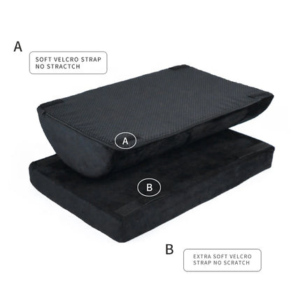 Comfort Office Foot Rest for Under Desk - Ergonomic Memory Foam Foot Stool Pillow for Work, Gaming, Computer, Office